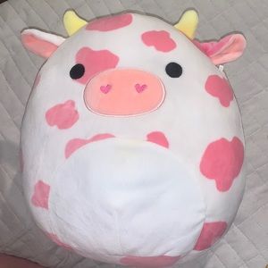 Squishmallow valentines evangelica 11" Pink hearts